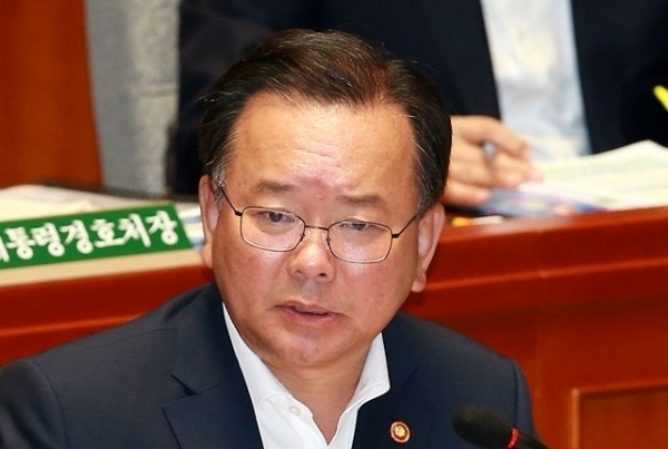 김부겸 행정안전부 장관.