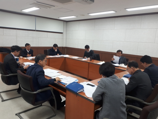 12일에 열린 상과관리 혁신 킥오프 회의 모습 (사진출처=경남도)