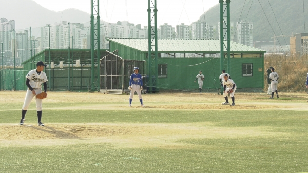 제5회 양산시장배 우수중학 야구대회 모습