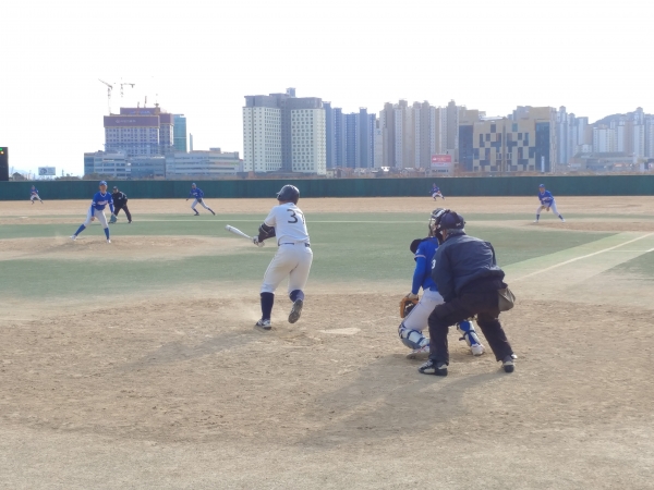 제5회 양산시장배 우수중학 야구대회 모습