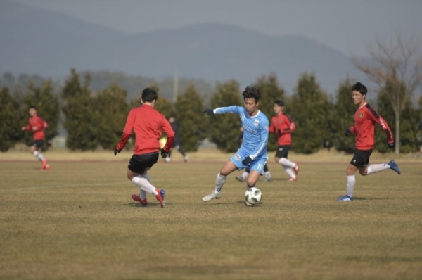 통영 대학축구연맹전 및 동계스토브리그 모습