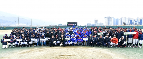 제4회 양산시장배 정국우수중학 야구대회 모습 (사진출처=양산시)