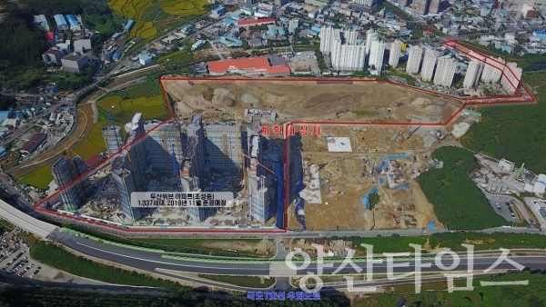덕계지구 ⓒ양산타임스