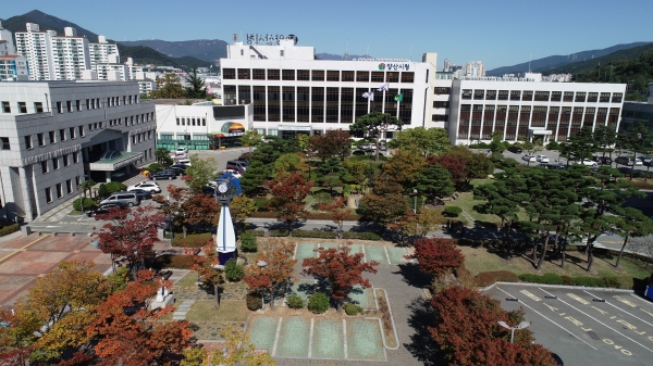 양산시청전경