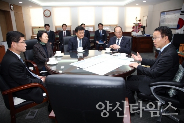 경남 청년주택 임차보증금 이자지원사업 협약식 ⓒ양산타임스