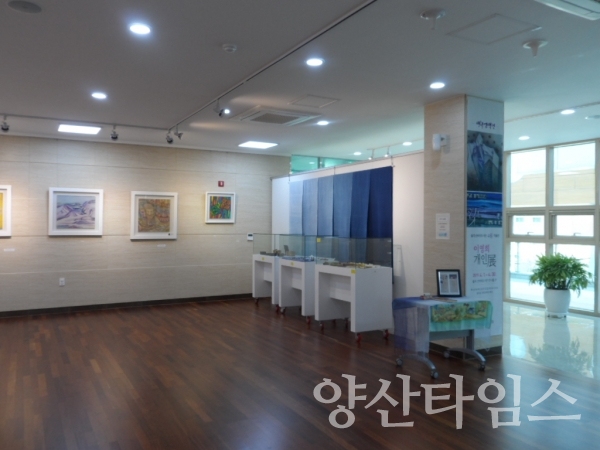 울주군선바위도서관 '생활염색전' ⓒ양산타임스