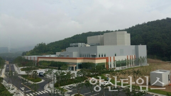 의료용 중입자가속기 치료센터 전경사진 ⓒ양산타임스