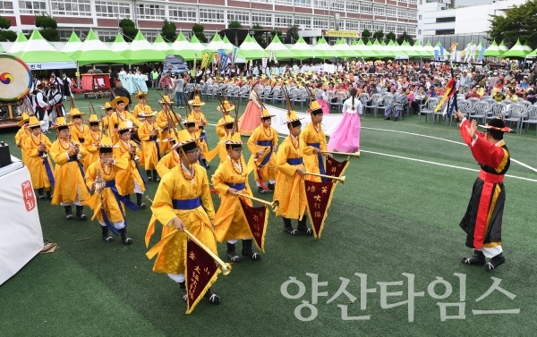 2017년에 열린 제14회 차성문화제 ⓒ양산타임스