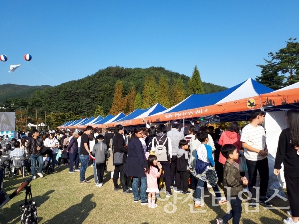 기장군 정관 중앙공원에서 열린 제4회 1318 할로할로 청소년 어울마당 ⓒ양산타임스