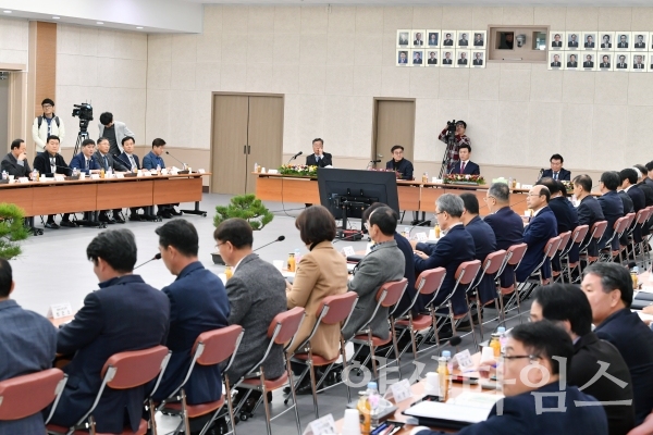 양산시정 간담회 ⓒ양산타임스
