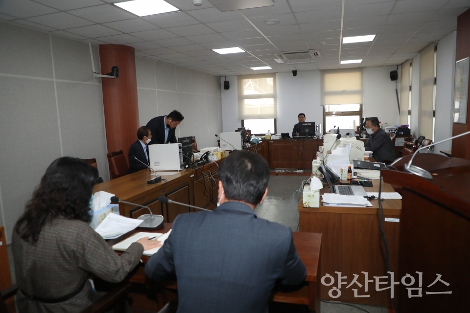 양산시 2019 결산검사ⓒ양산타임스