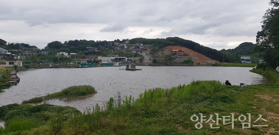 당촌저수지 생태공원 조성ⓒ양산타임스