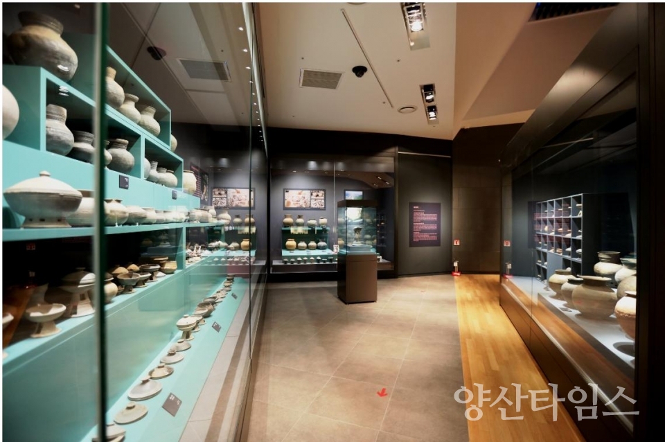 시립박물관 상설전시실 개편ⓒ양산타임스