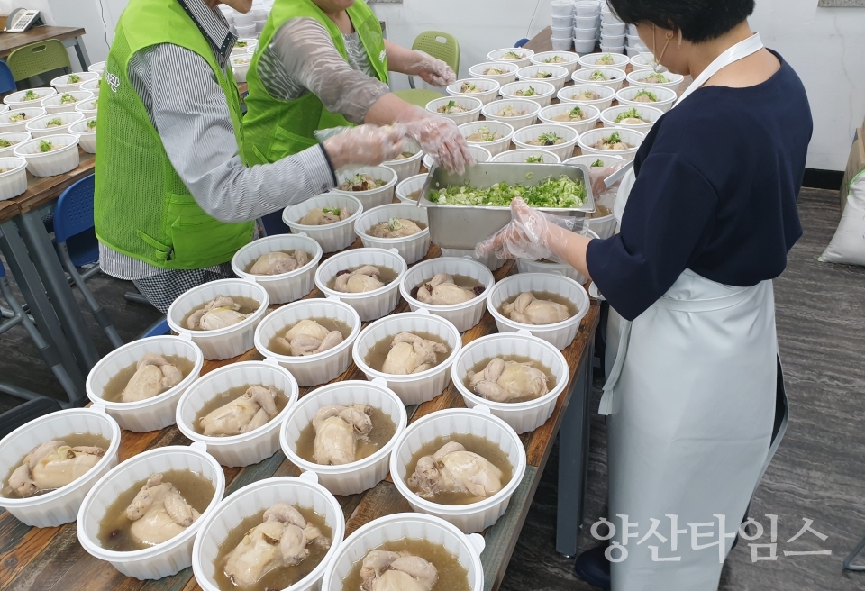 삼계탕사진ⓒ양산타임스