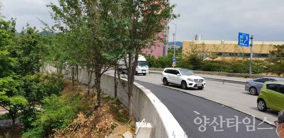 출근길 교통정체 해소 ⓒ양산타임스