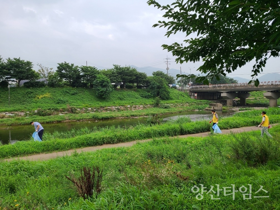 소주동 기관단체 환경 정비 ⓒ양산타임스