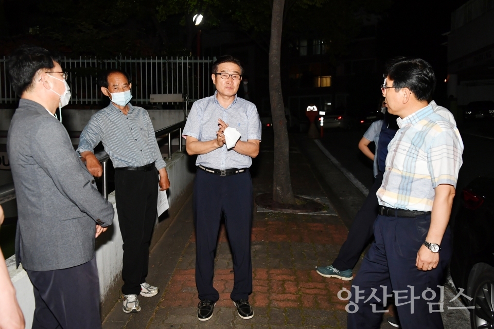 북정동 악취민원 현장 방문ⓒ양산타임스