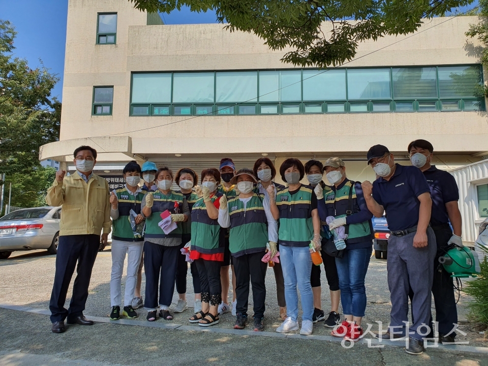 삼성동 주부민방위기동대ⓒ양산타임스