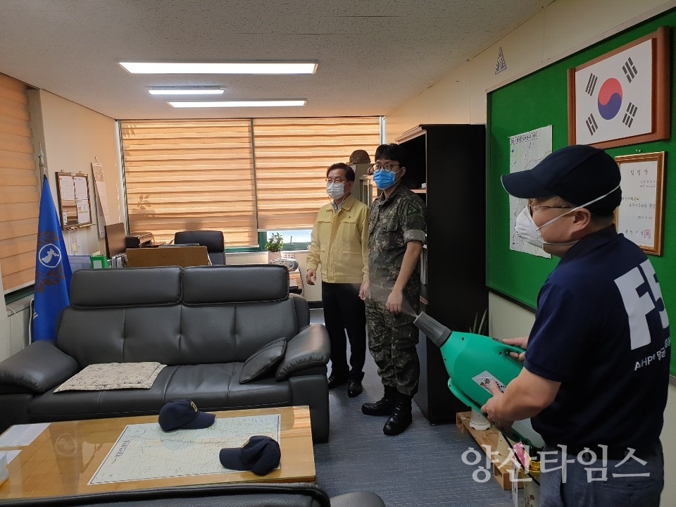 삼성동 주부민방위기동대ⓒ양산타임스