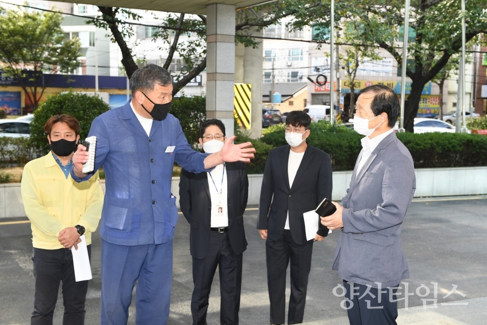 부산도시공사 항의 방문해 오시리아 관광단지 및 일광신도시 현안사항 해결 촉구ⓒ양산타임스