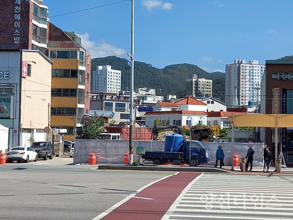 대동아파트~남부시장 잇는 도시계획도로 추진ⓒ양산타임스