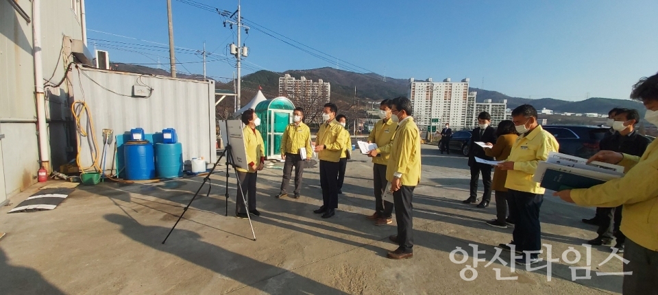 농림축산식품부 차관 방문 ⓒ양산타임스