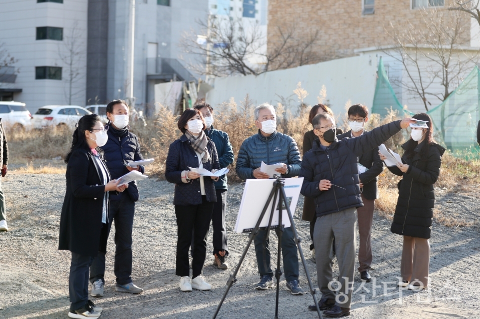 도시건설위원회 현장활동ⓒ양산타임스