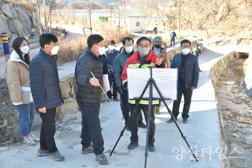 수해복구 추진상황 현장행정ⓒ양산타임스
