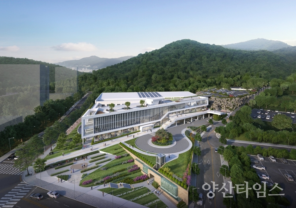 정관 빛물꿈 교육행복타운 1단계 아쿠아드림파크(수영교육타운) 조감도 ⓒ양산타임스