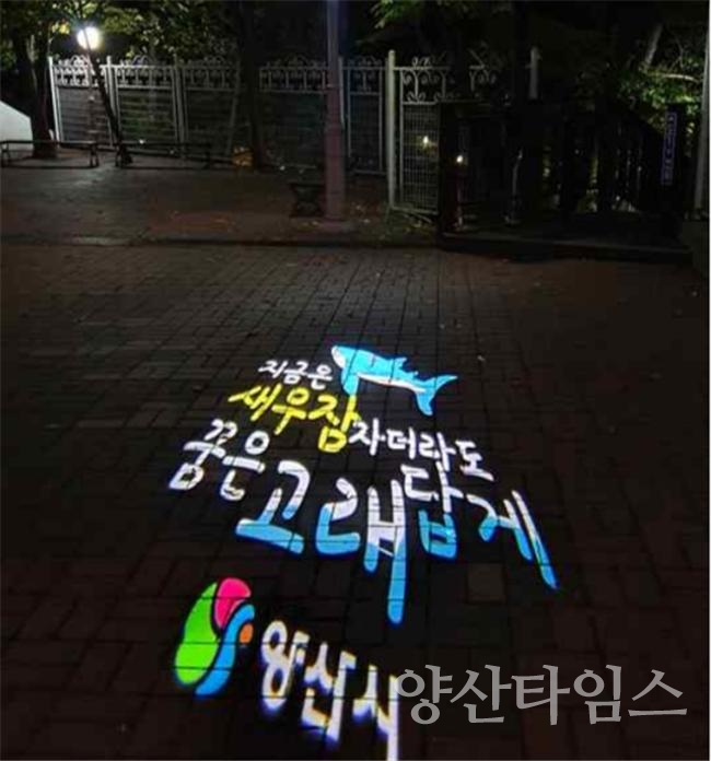 고보조명ⓒ양산타임스