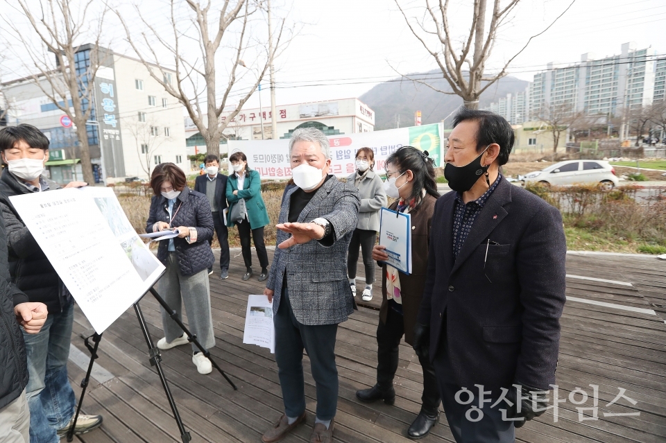 도시건설 현장활동ⓒ양산타임스