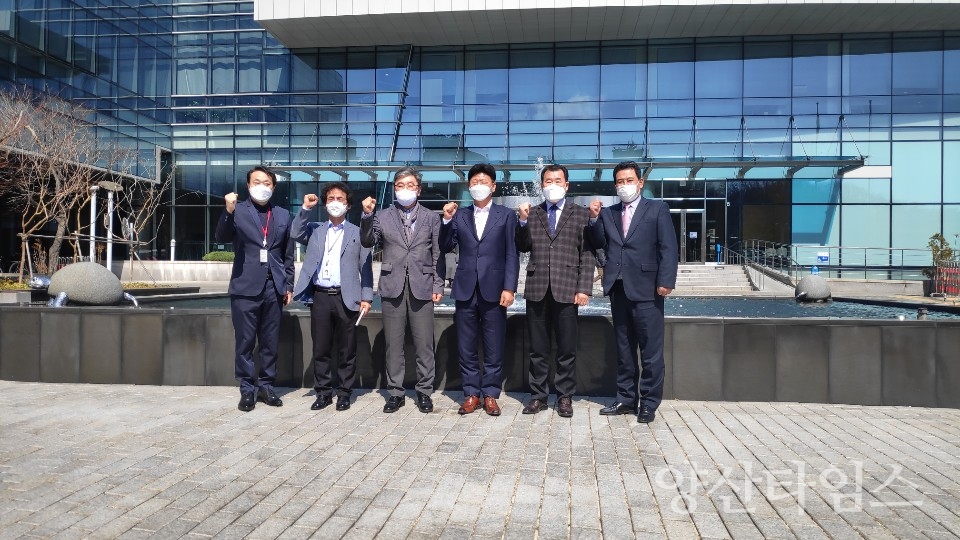 이선호군수한샘방문ⓒ양산타임스
