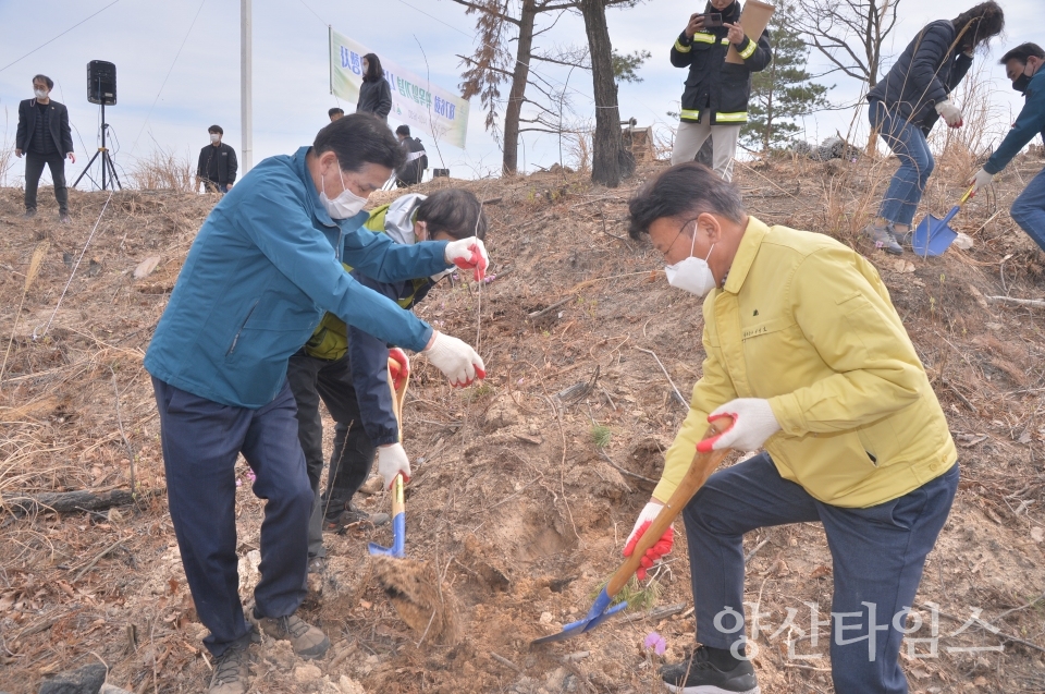 나무심기행사 ⓒ양산타임스