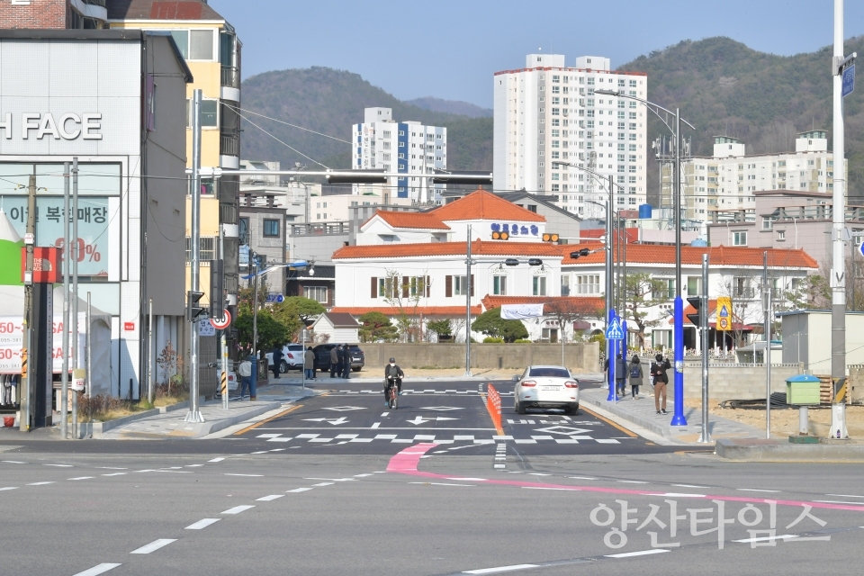 신도시 원도심 연결도로 개통ⓒ양산타임스
