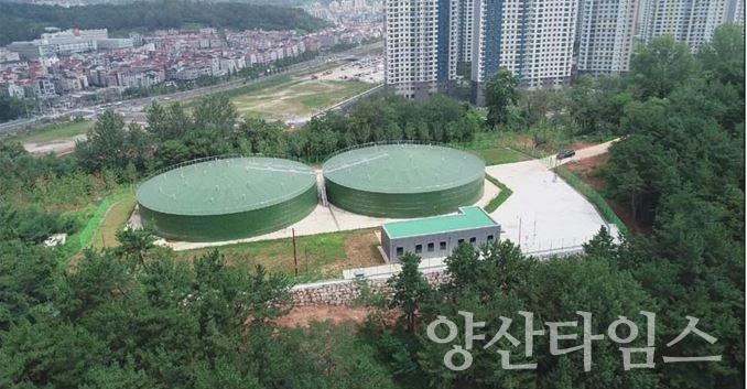 창원 사화배수지ⓒ양산타임스