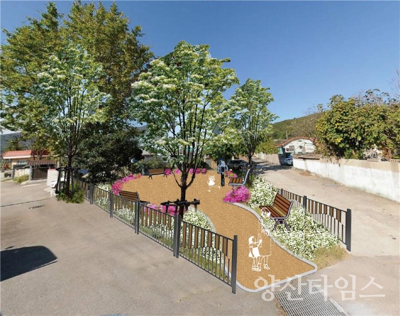 신전마을 만들기사업ⓒ양산타임스