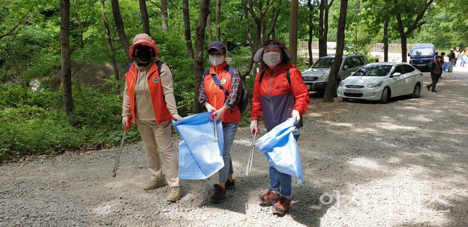 서창동 시명골 일대 환경정비ⓒ양산타임스