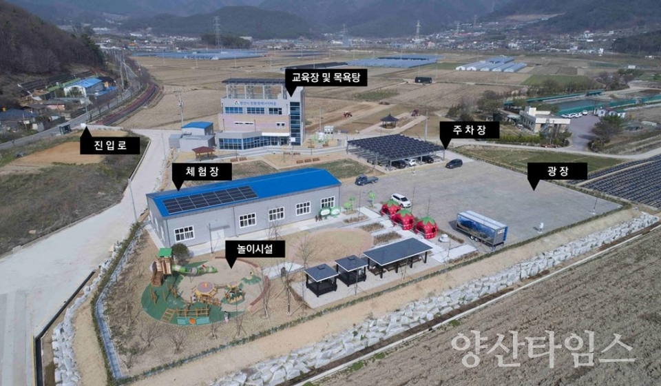 원동면 화제마을 친환경 텃밭 활동ⓒ양산타임스