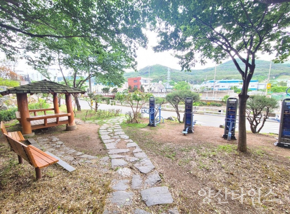 쾌적한 주민쉼터로 탈바꿈 ⓒ양산타임스