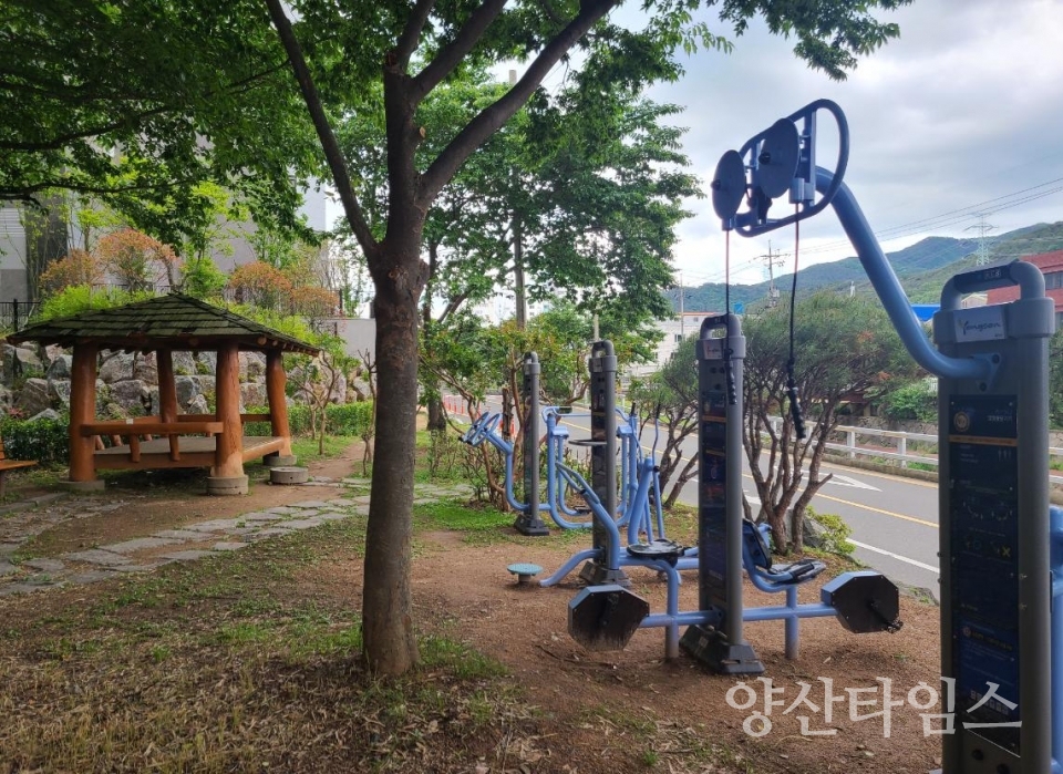 쾌적한 주민쉼터로 탈바꿈 ⓒ양산타임스