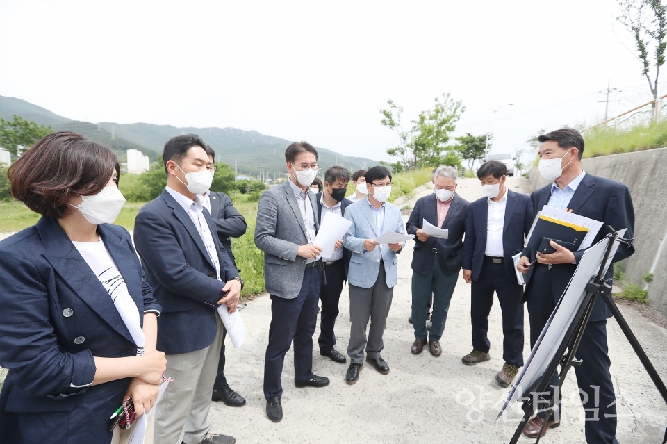 공유재산 현장행정 ⓒ양산타임스