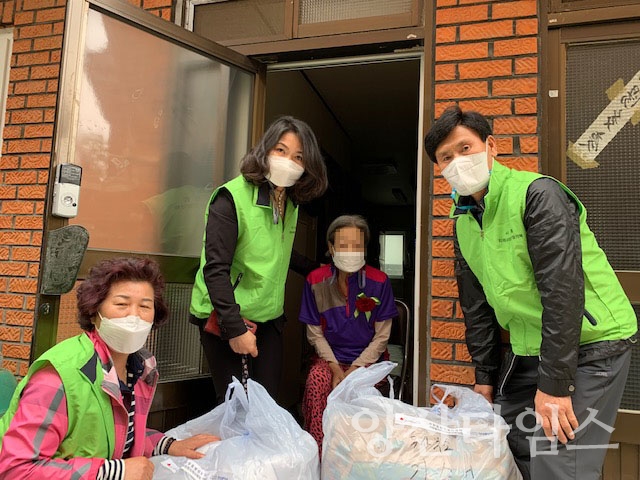 서창동 빨래지원사업ⓒ양산타임스