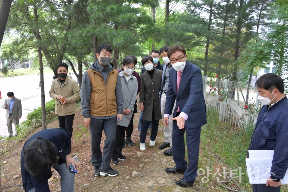 양주동 찾아가는 현장시장실 ⓒ양산타임스