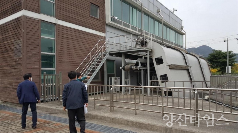 우기 대비 하수도시설 일제점검ⓒ양산타임스