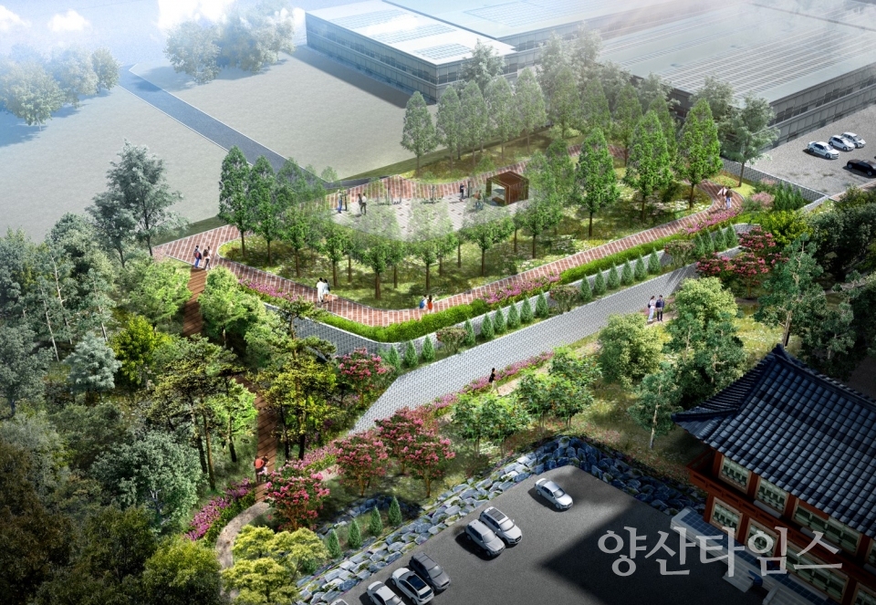 완충녹지 455호 ⓒ양산타임스