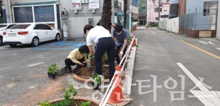 화단조성ⓒ양산타임스