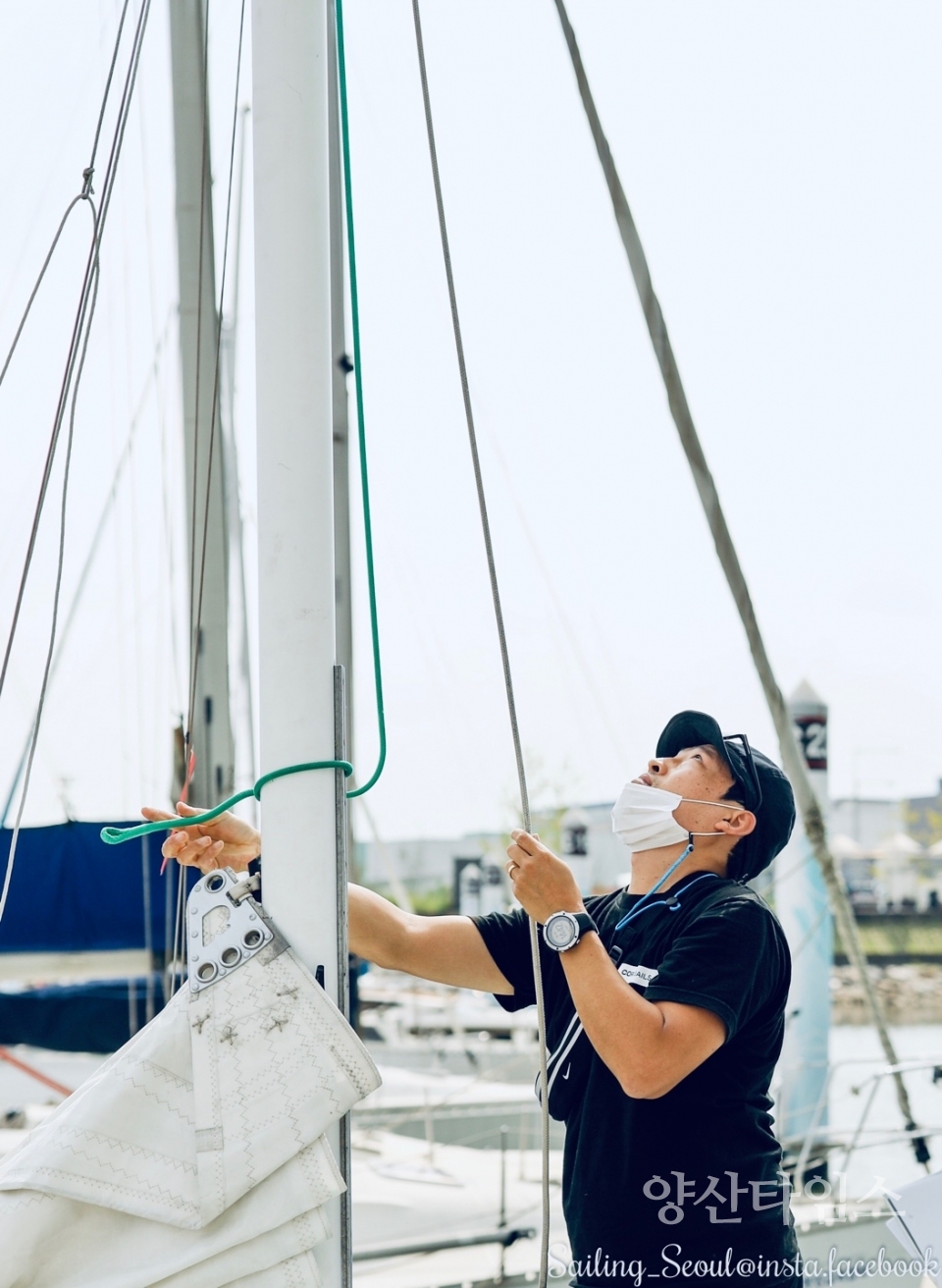core sails 김태완 대표 (사진 출처 세일링 서울(sailing seoul) 제공)