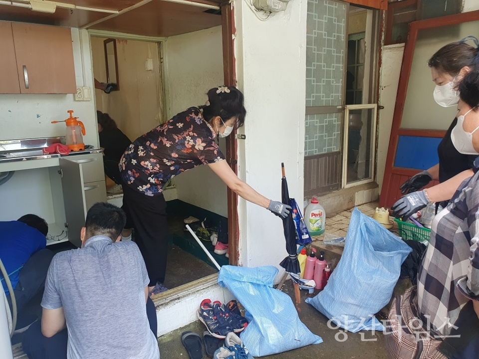 평산동 봉사활동ⓒ양산타임스