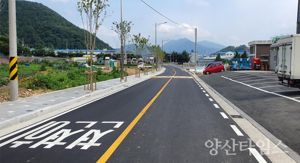 어곡도시계획도로(소1-67호선)_위치도ⓒ양산타임스