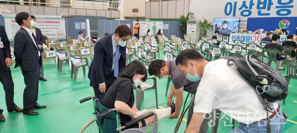 고3 백신 접종ⓒ양산타임스